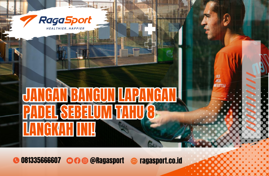 bangun lapangan padel