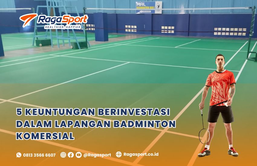 investasi di lapangan badminton komersial