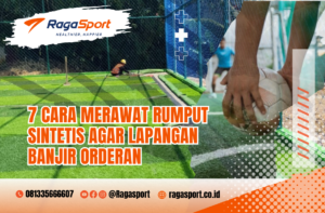 merawat rumput sintetis