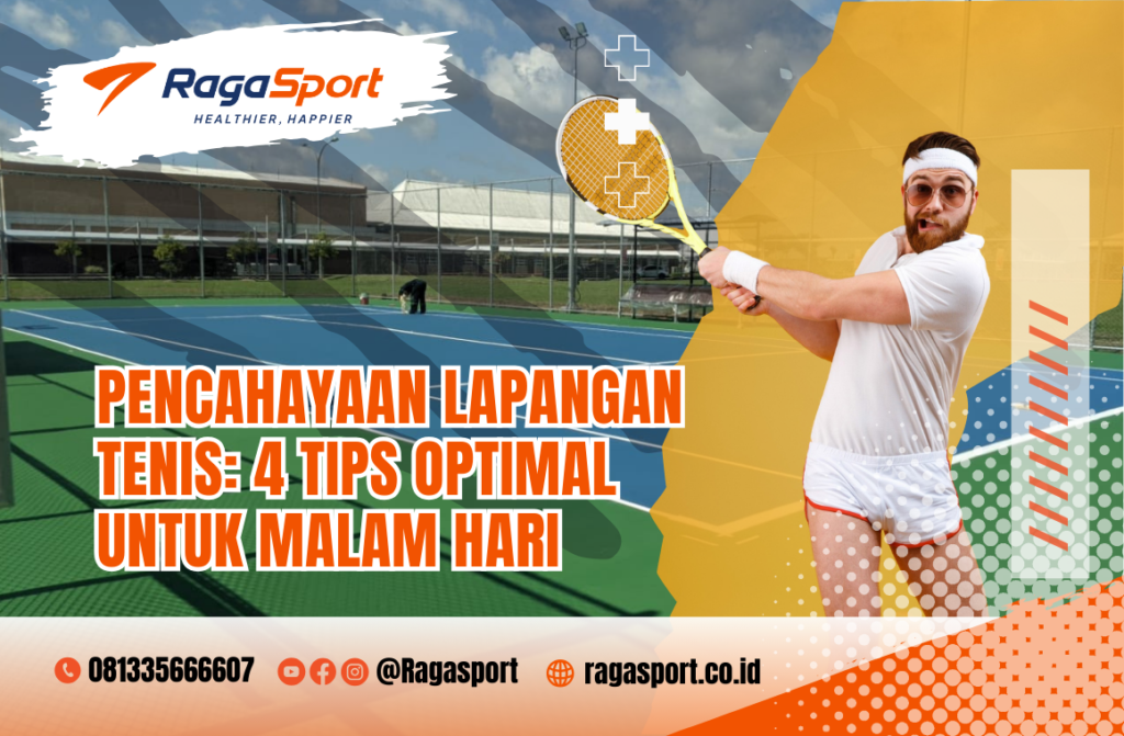 pencahayaan lapangan tenis