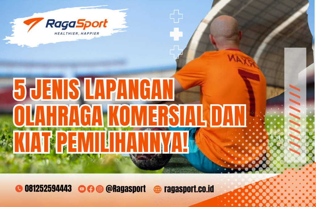 jenis lapangan olahraga komersial