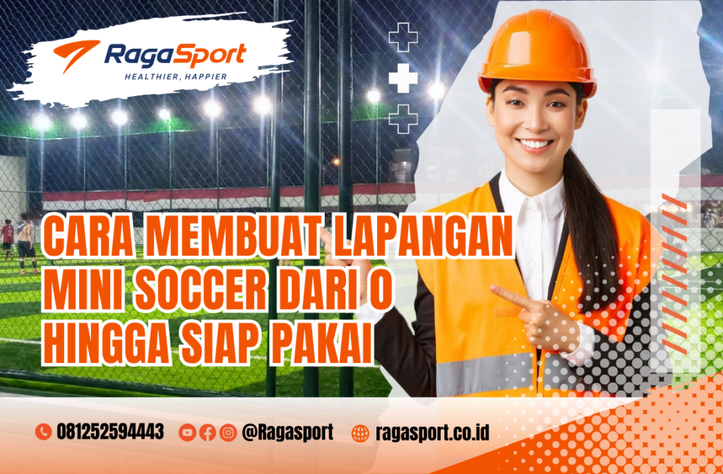 membuat lapangan mini soccer