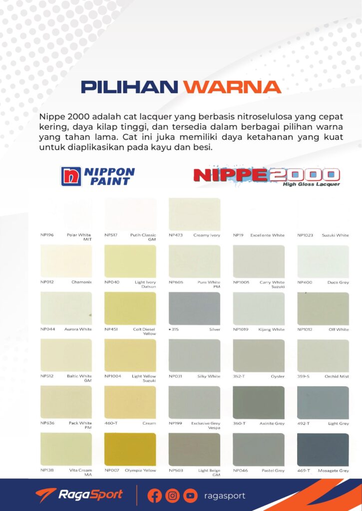 Pilihan Warna Flexy Pave