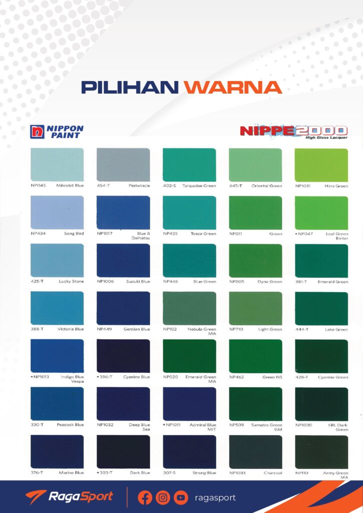 Pilihan Warna Flexy Pave