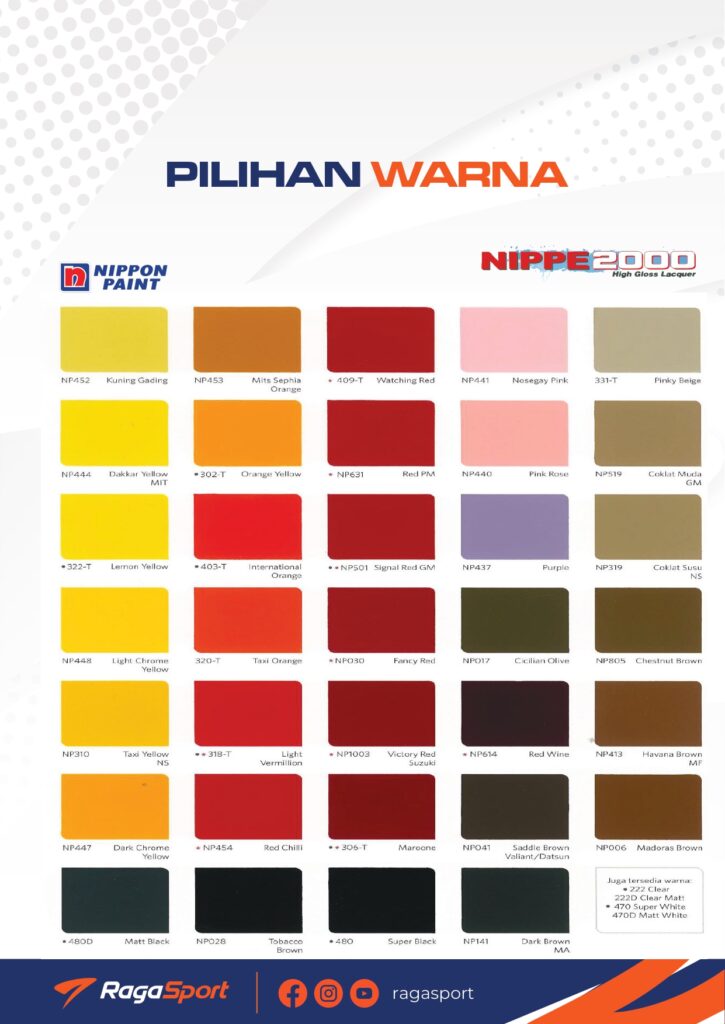 Pilihan Warna Flexy Pave