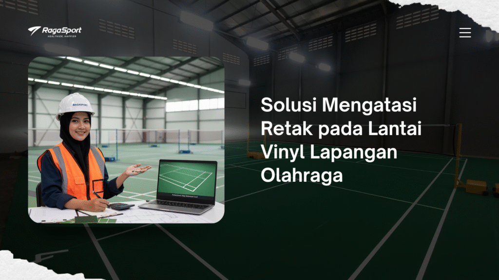 Solusi Mengatasi Retak pada Lantai Vinyl Lapangan Olahraga