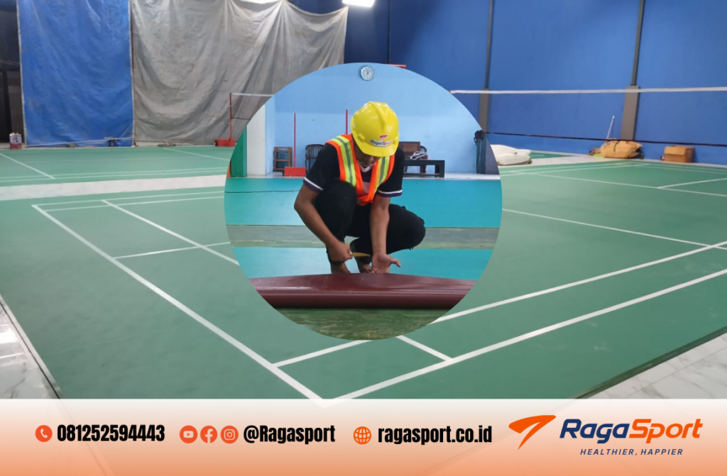 mengapa harus pemasangan vinyl badminton