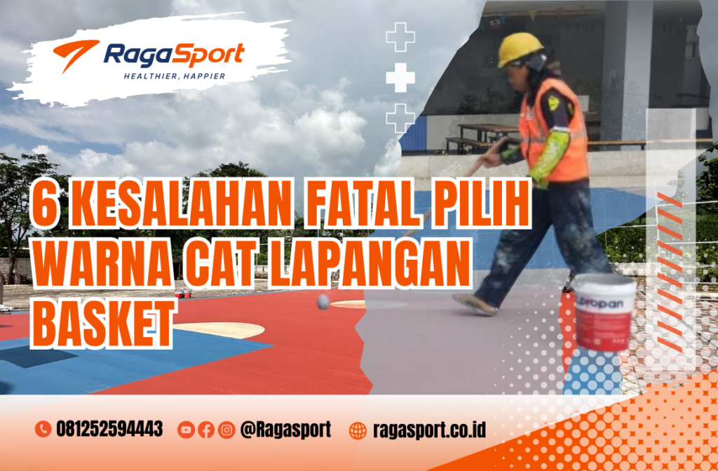 warna cat lapangan basket