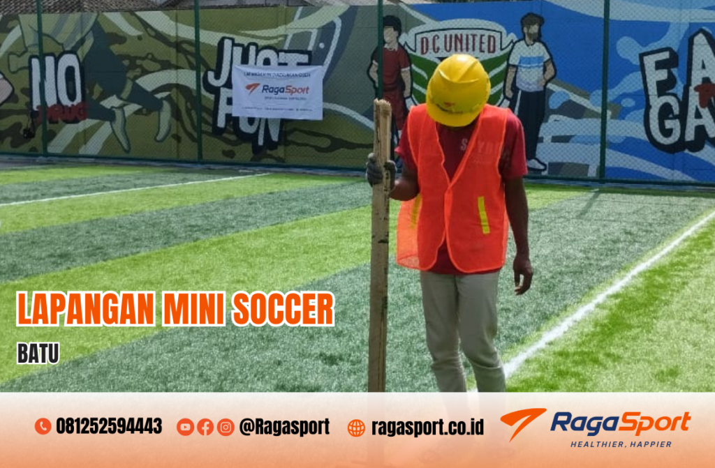 detail proyek sipil lapangan mini soccer