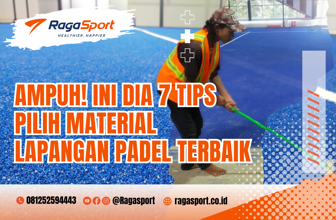 material lapangan padel