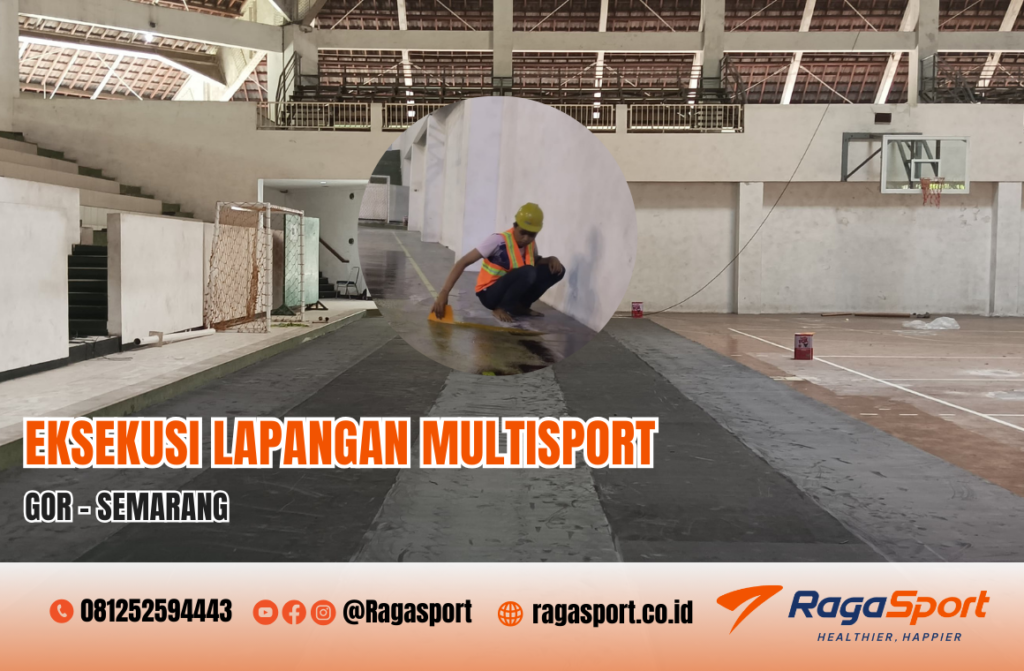 mengapa proyek lapangan multisport semarang dari Ragasport