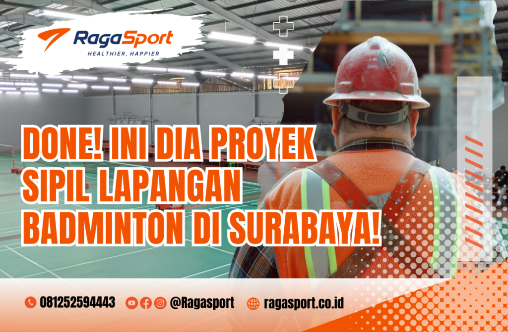 proyek sipil lapangan badminton