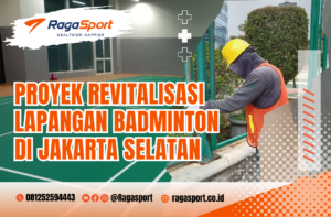 revitalisasi lapangan badminton