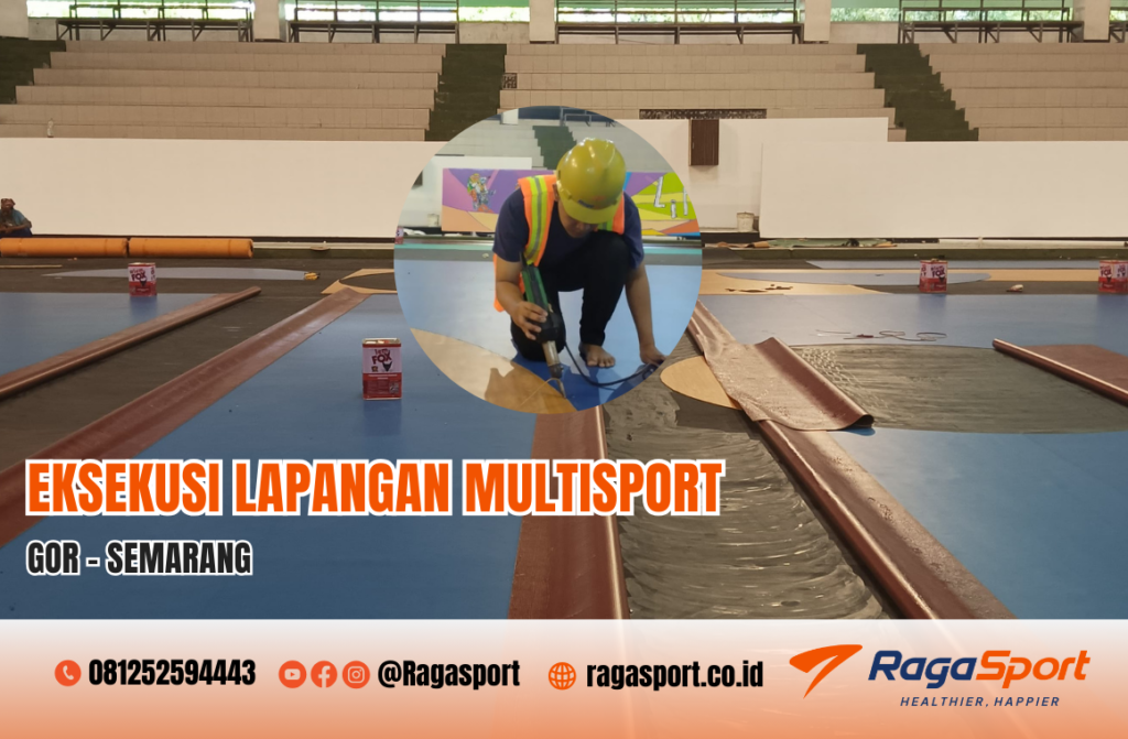 spesifikasi proyek lapangan multisport semarang