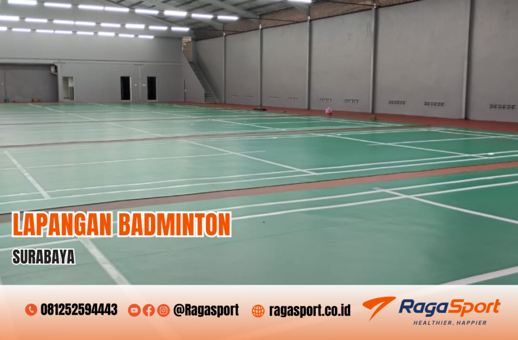 tantangan proyek sipil lapangan badminton