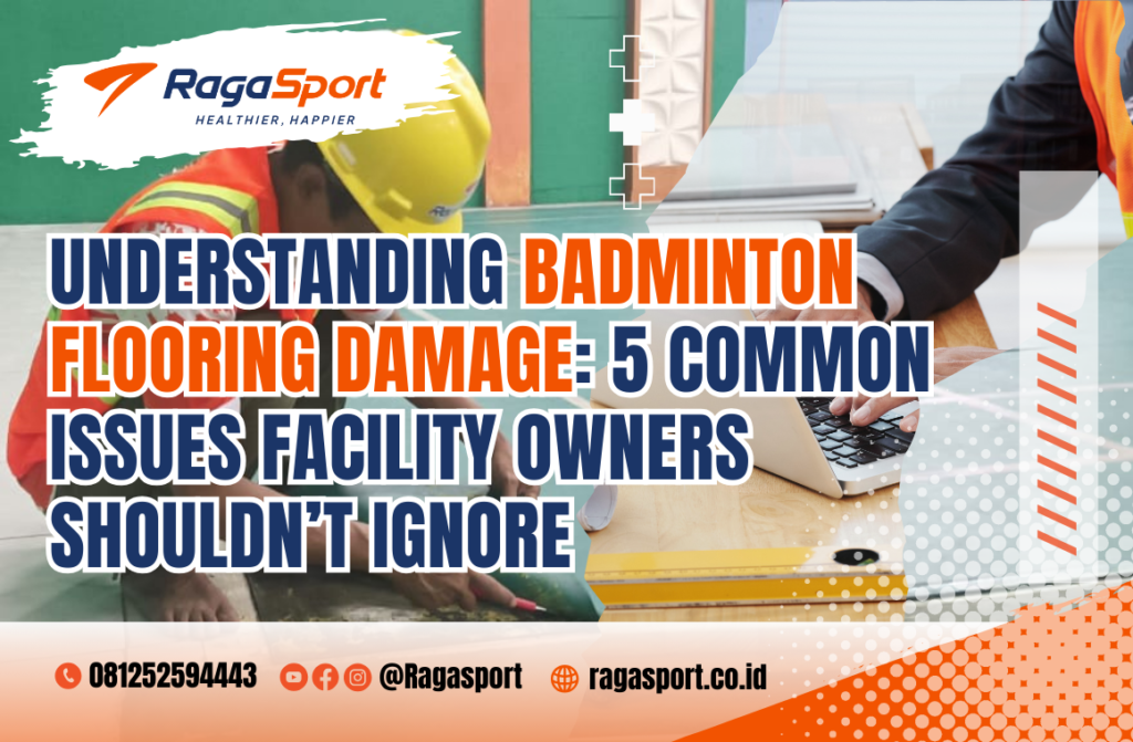 Badminton Flooring Damage