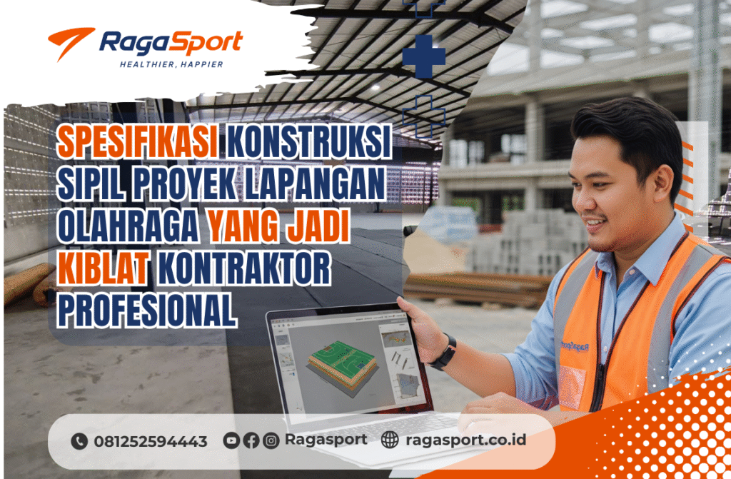 Spesifikasi Konstruksi Sipil Proyek Lapangan Olahraga yang Jadi Kiblat Kontraktor Profesional