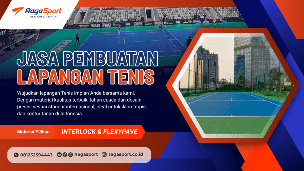 jasa pembuatan lapangan tenis