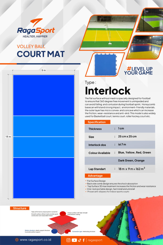 jasa pasang flooring interlock Voley