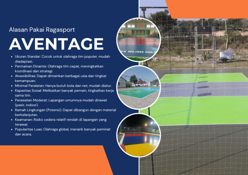 adventage jasa pembuatan lapangan voli