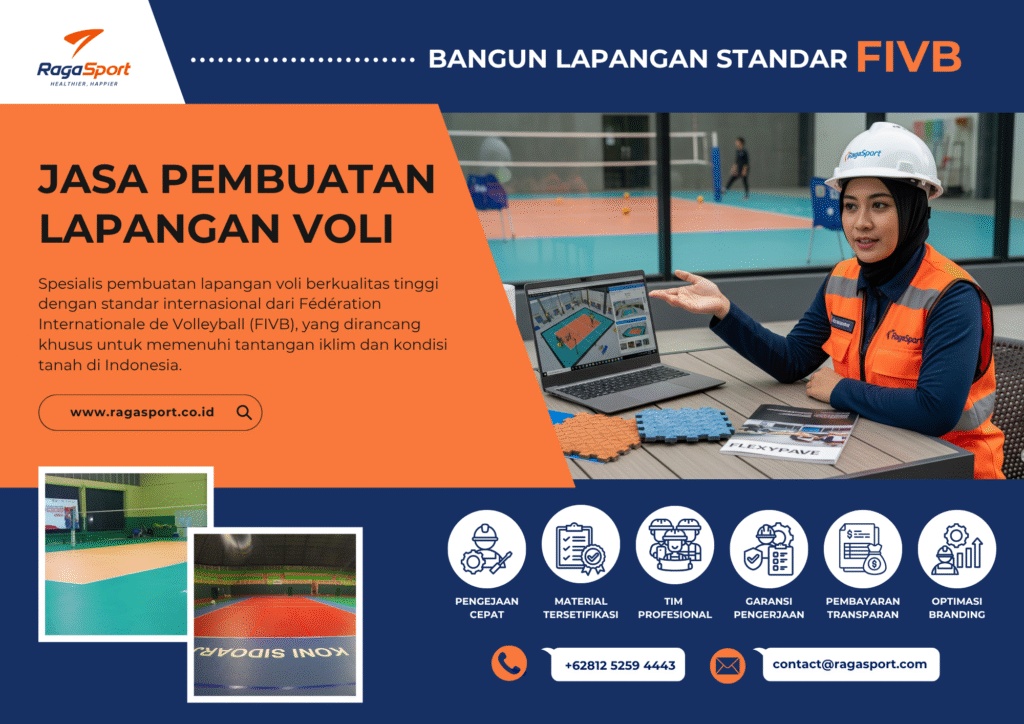 jasa pembuatan lapangan voli