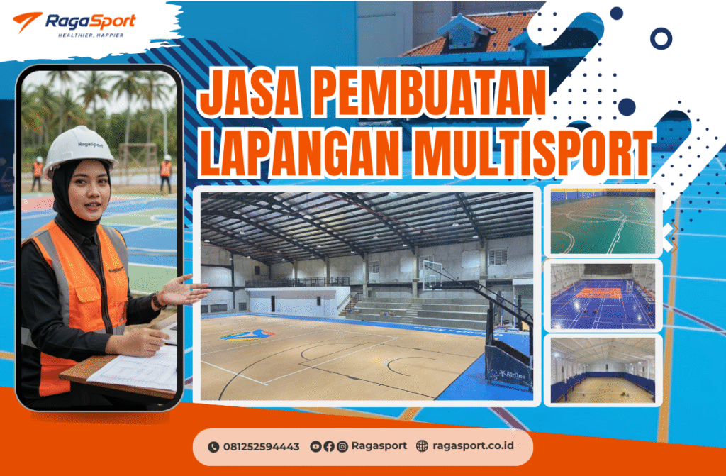 jasa pembuatan lapangan multisport