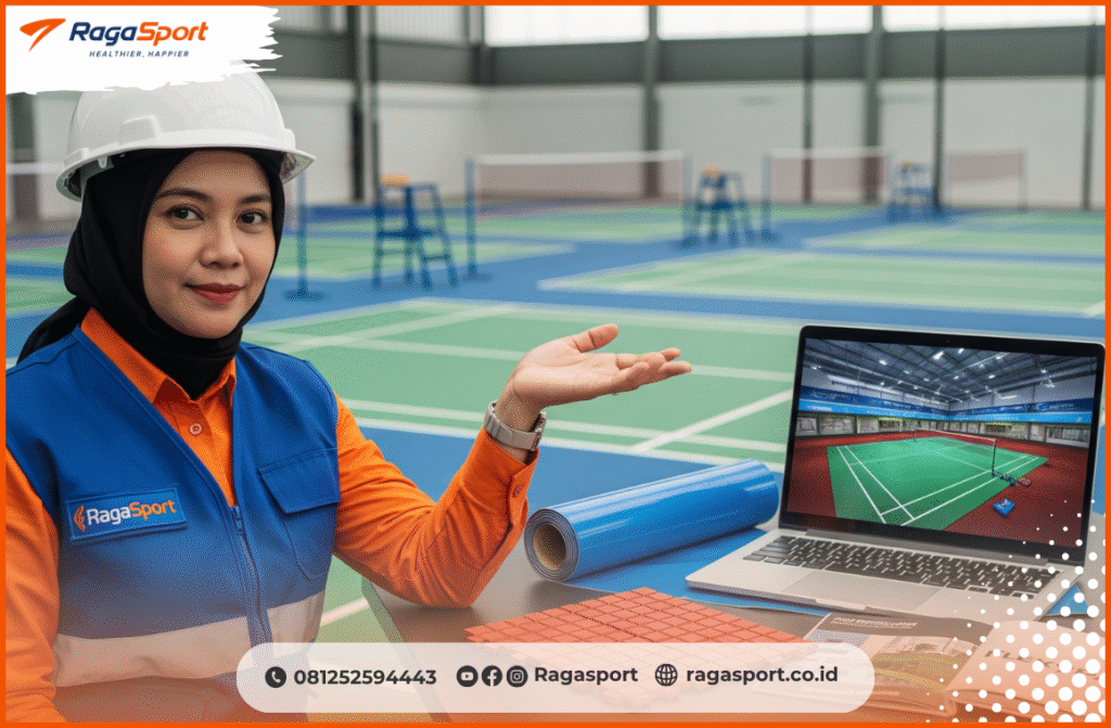 RagaSport: Partner Modernisasi Lapangan Badminton di Bogor