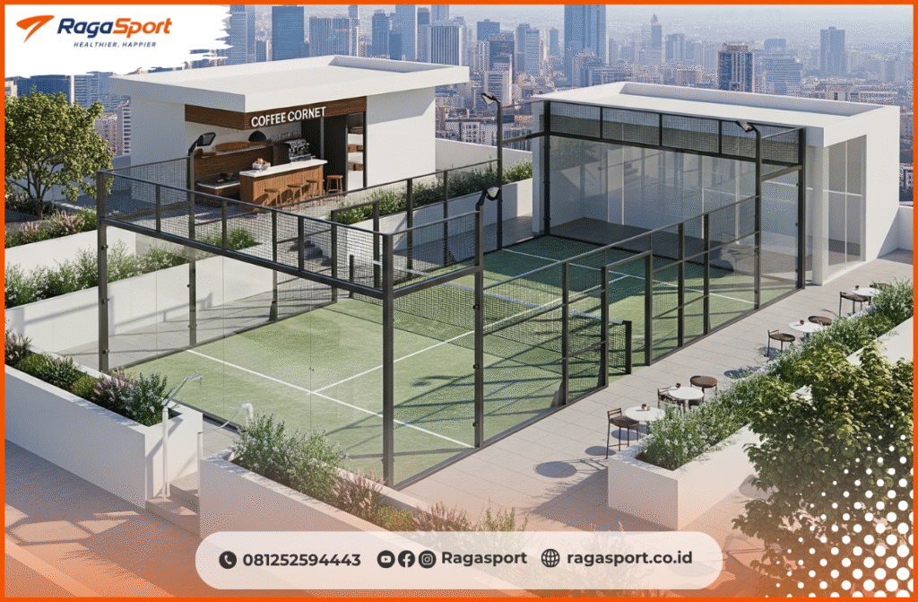 Rekomendasi Desain Lapangan dan Konsep Bisnis Hybrid untuk Padel di Depok