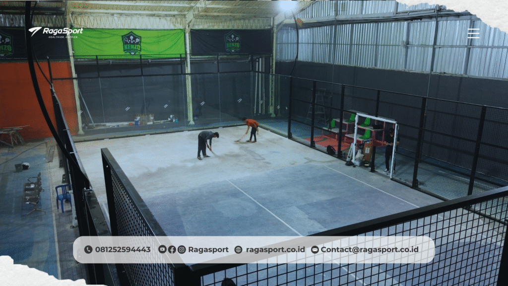Pengenalan Pengerjaan Proyek Lapangan Padel di Salatiga