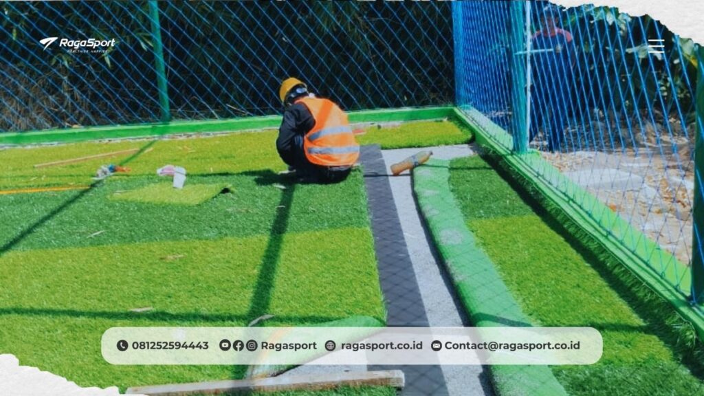 Perbedaan Rumput Mini Soccer Fibrillated dan Monofilament