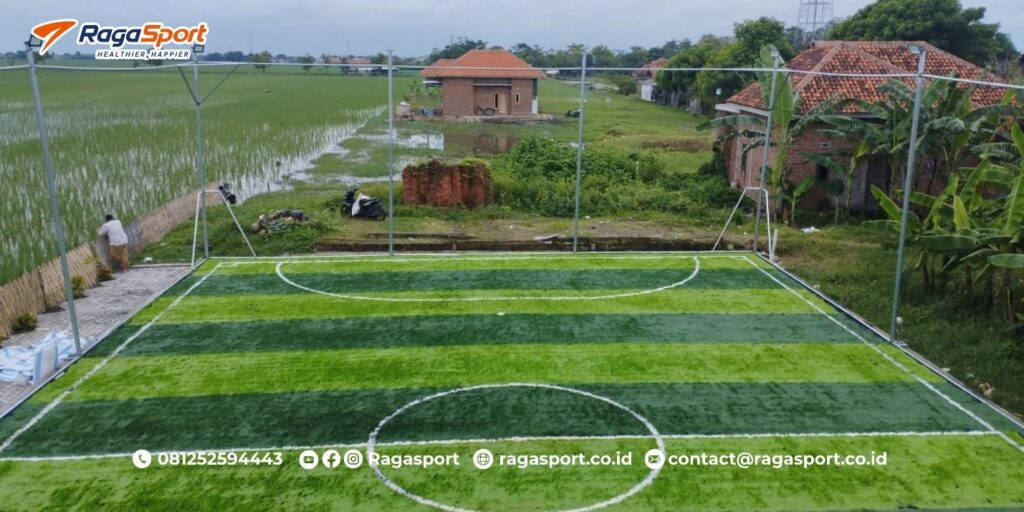 Proses Perencanaan dan Desain Lapangan Futsal Outdoor