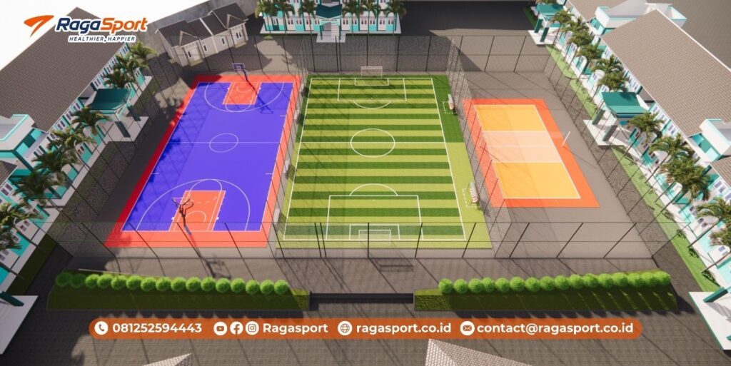 Contoh Penerapan Perhitungan Sipil untuk Sport Center